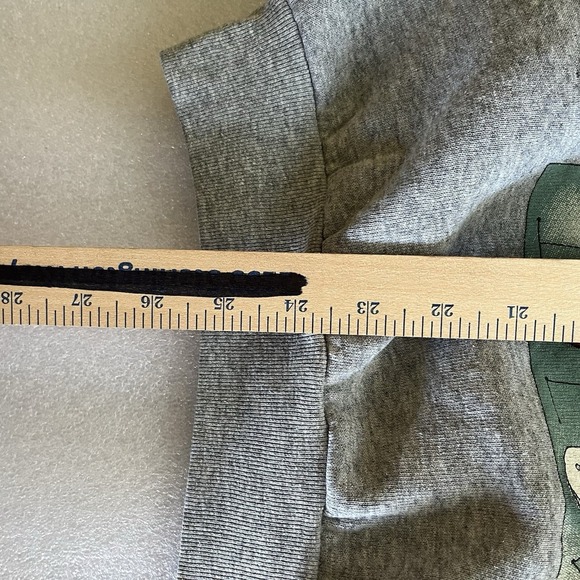 Vintage Fruit Of The Loom Sweatshirt I Love Cats Stitch Look Cottagecore Sz XXL - Picture 6 of 7